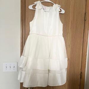 Elegant Cream Kids Dress